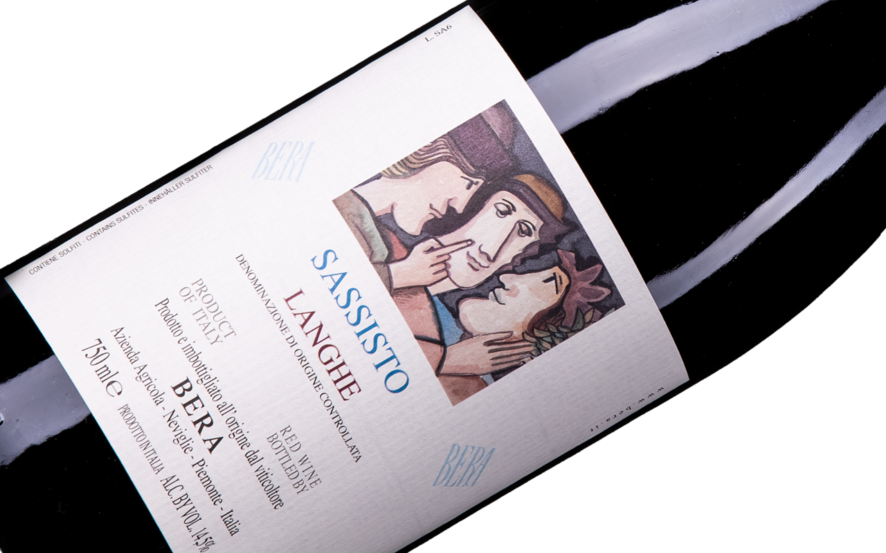 2016 Sassisto Langhe  "Ton Kalk" Piemont, Italien