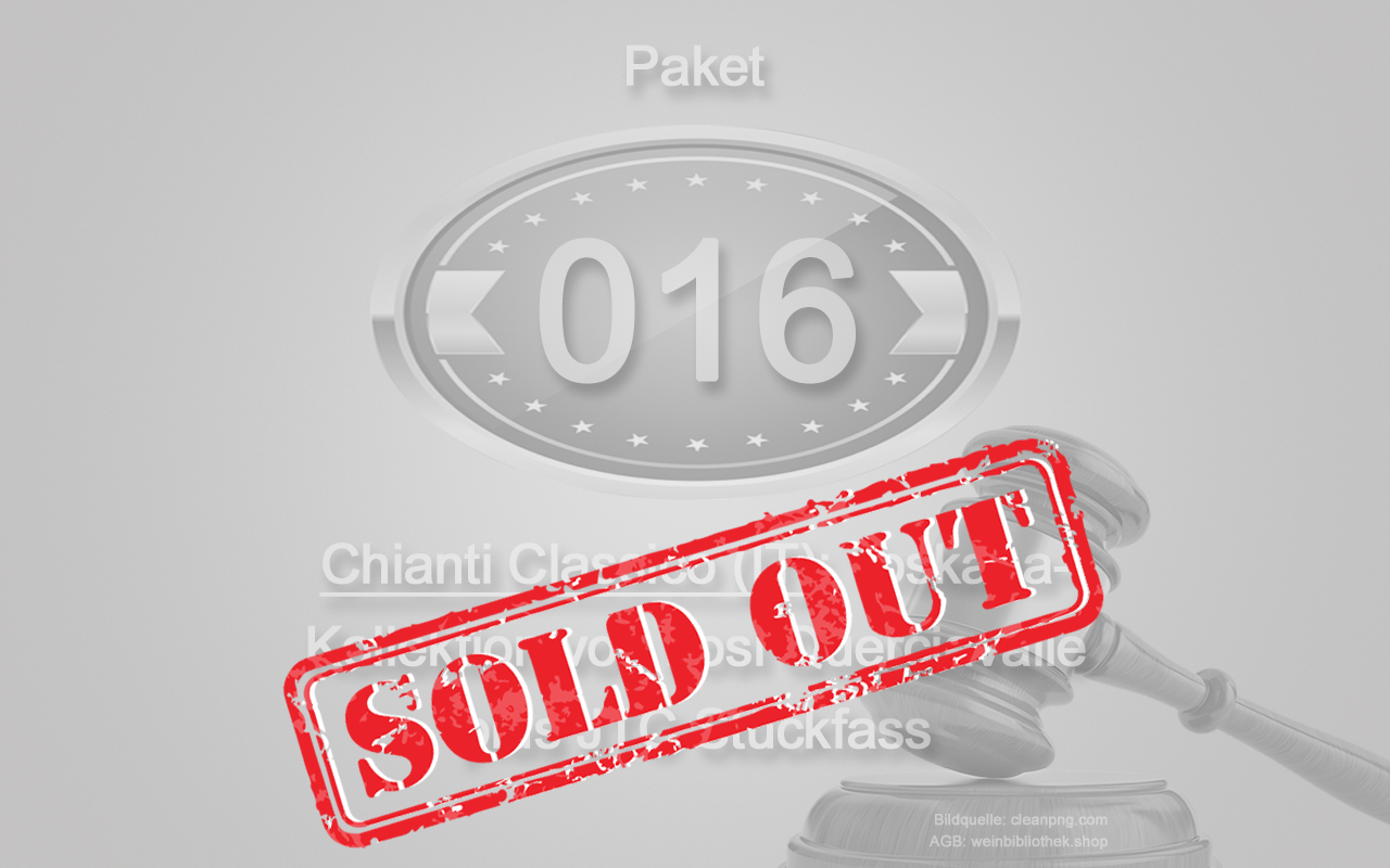 0016 AUKTION Chianti-Paket: Toskana-Kollektion von Losi Querciavalle, JTC Stückfass