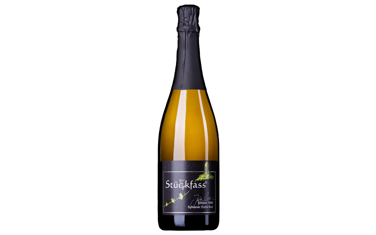 JTC Stückfass 2020 Sylvaner Sekt Extra Brut "Kalkstein" veredelt mit 1949er Dosage - Zellertal, Pfalz, Deutschland