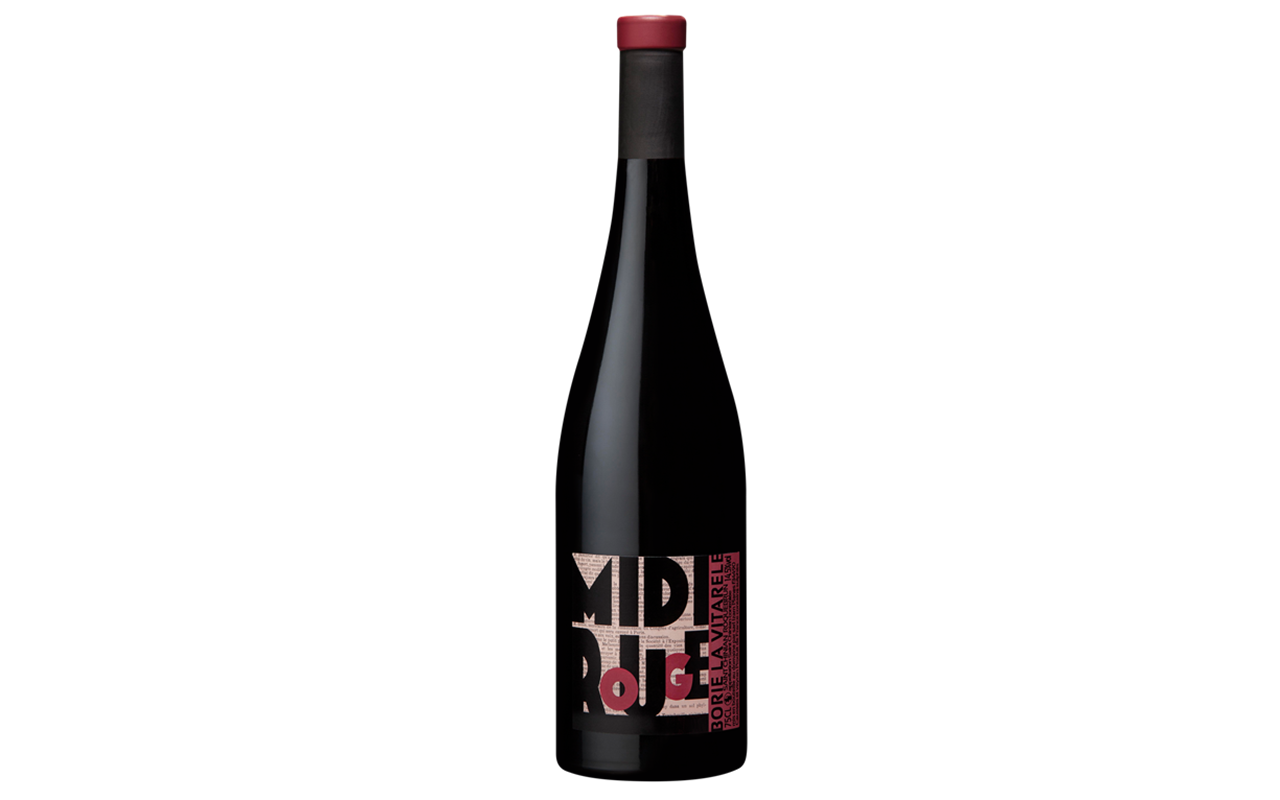 2015 Midi Rouge Bio "Kiesel Rotschiefer" Saint Chinian Roquebrun Languedoc, Frankreich 