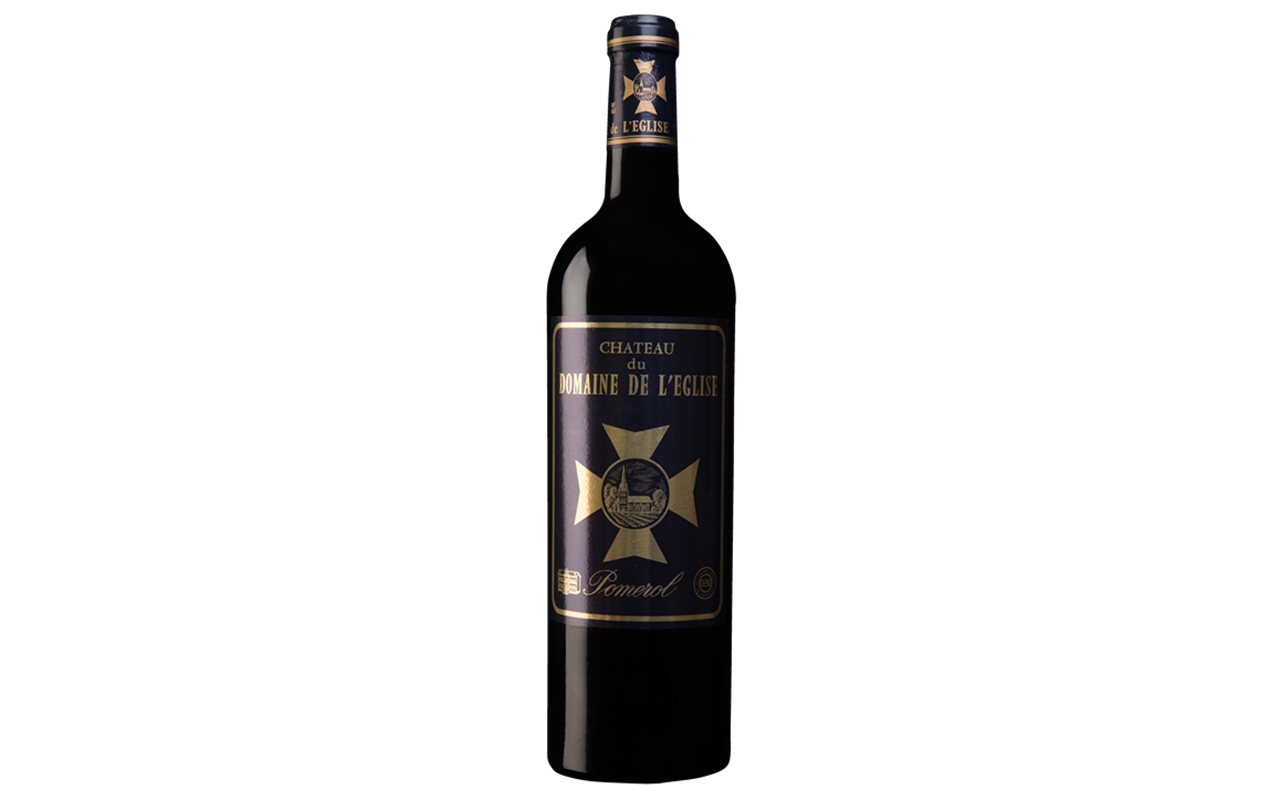 2011 Chateau du Domaine de L`Eglise "Ton Eisenoxid Kalk" Pomerol Bordeaux, Frankreich   