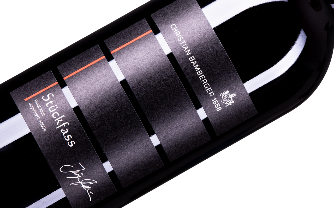 JTC Stückfass 2014 Magnum Pinot Noir Rotwein "Porpyhr" Nahe, Deutschland JTC Stückfass 2014 Magnum Pinot Noir Rotwein "Porpyhr" Nahe, Deutschland