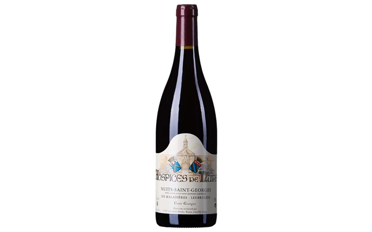 2017 Hospices de Nuits Cuvée Grangier "Kalkstein" Côte de Nuits Burgund, Frankreich 