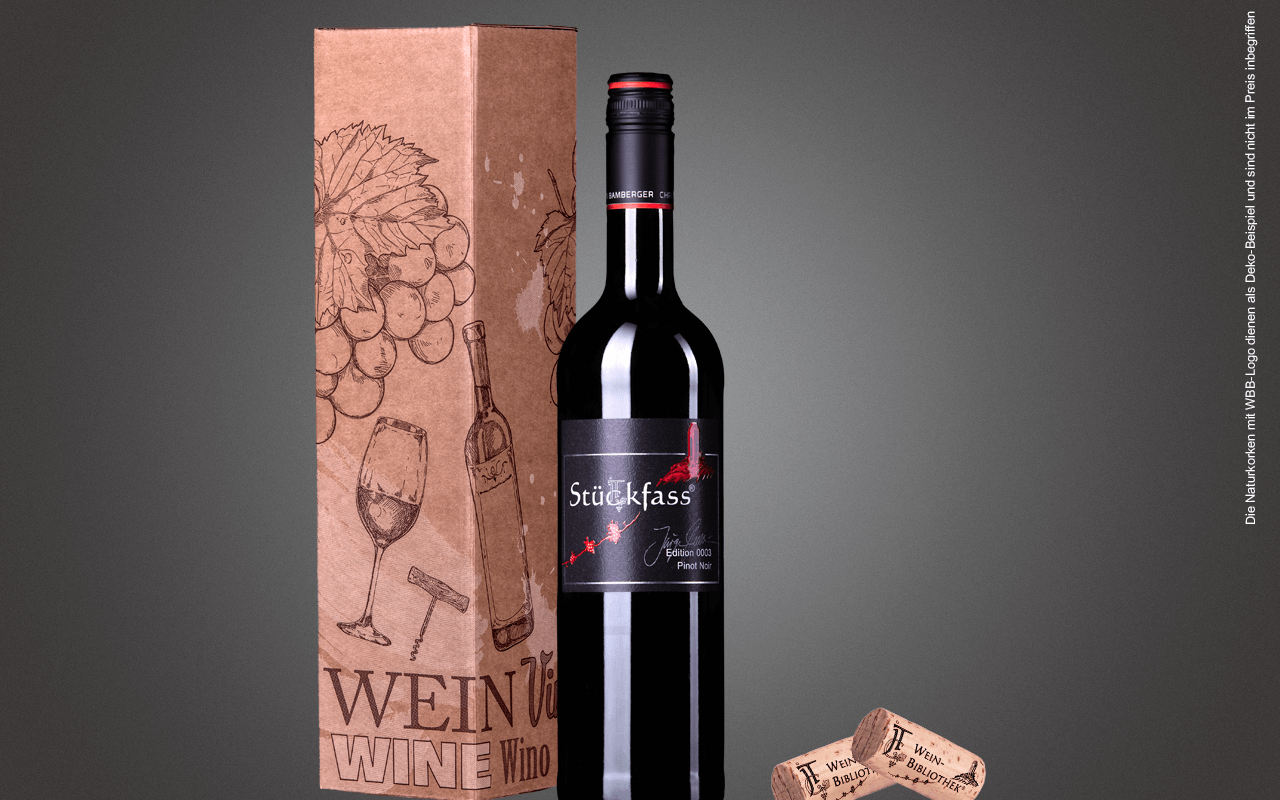 JTC 1er Karton "Pinot Noir ungefiltert Nahe JTC Stückfass"(Präsent zum Abholpreis Vinothek) JTC 1er Karton "Pinot Noir ungefiltert Nahe JTC Stückfass"(Präsent zum Abholpreis Vinothek)