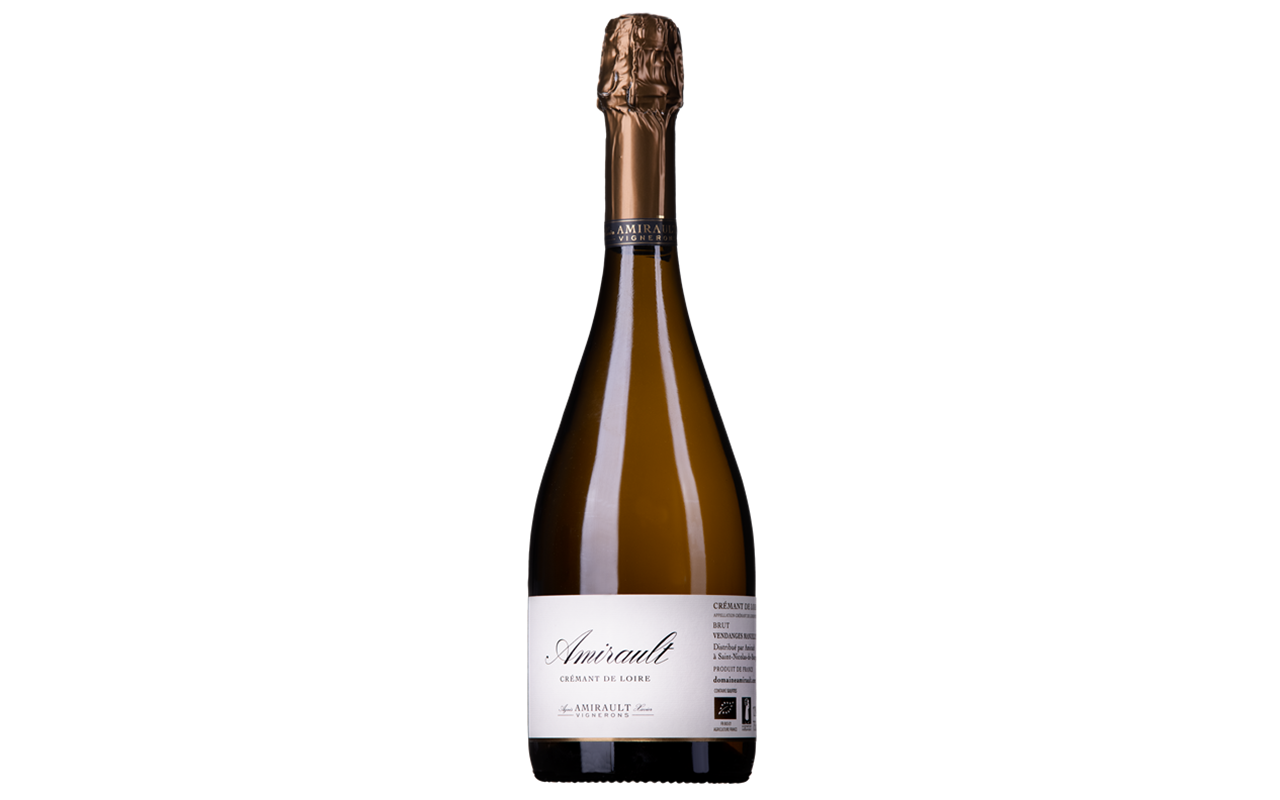 Amirault Crémant de Loire Premium Bio "Kiesel Kalk" (Loire), Frankreich