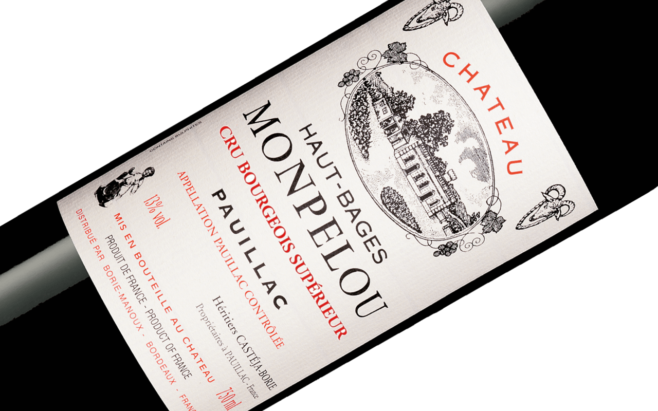 2006 Château Haut-Bages Monpelou Klein "Kieselstein" Pauillac Bordeaux, Frankreich