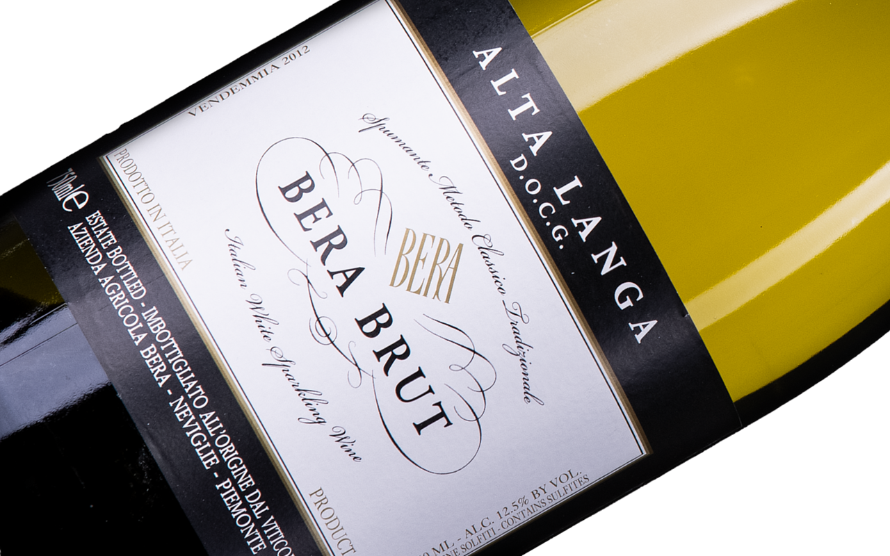 2012 Bera Brut Alta Langhe Spumante "Ton Kalk" Piemont, Italien  