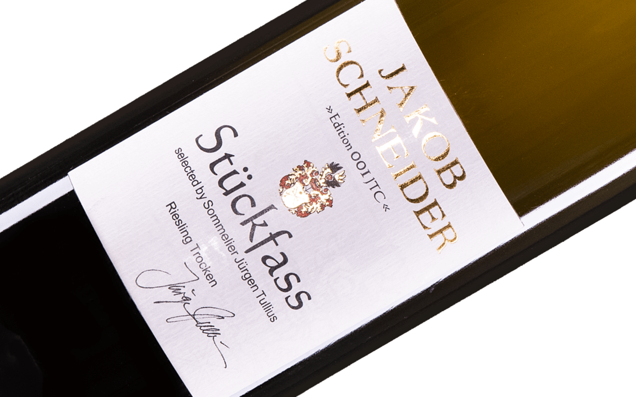 JTC Stückfass 2014 Magnum Riesling Weißwein "Schiefer" Nahe, Deutschland JTC Stückfass 2014 Magnum Riesling Weißwein "Schiefer" Nahe, Deutschland