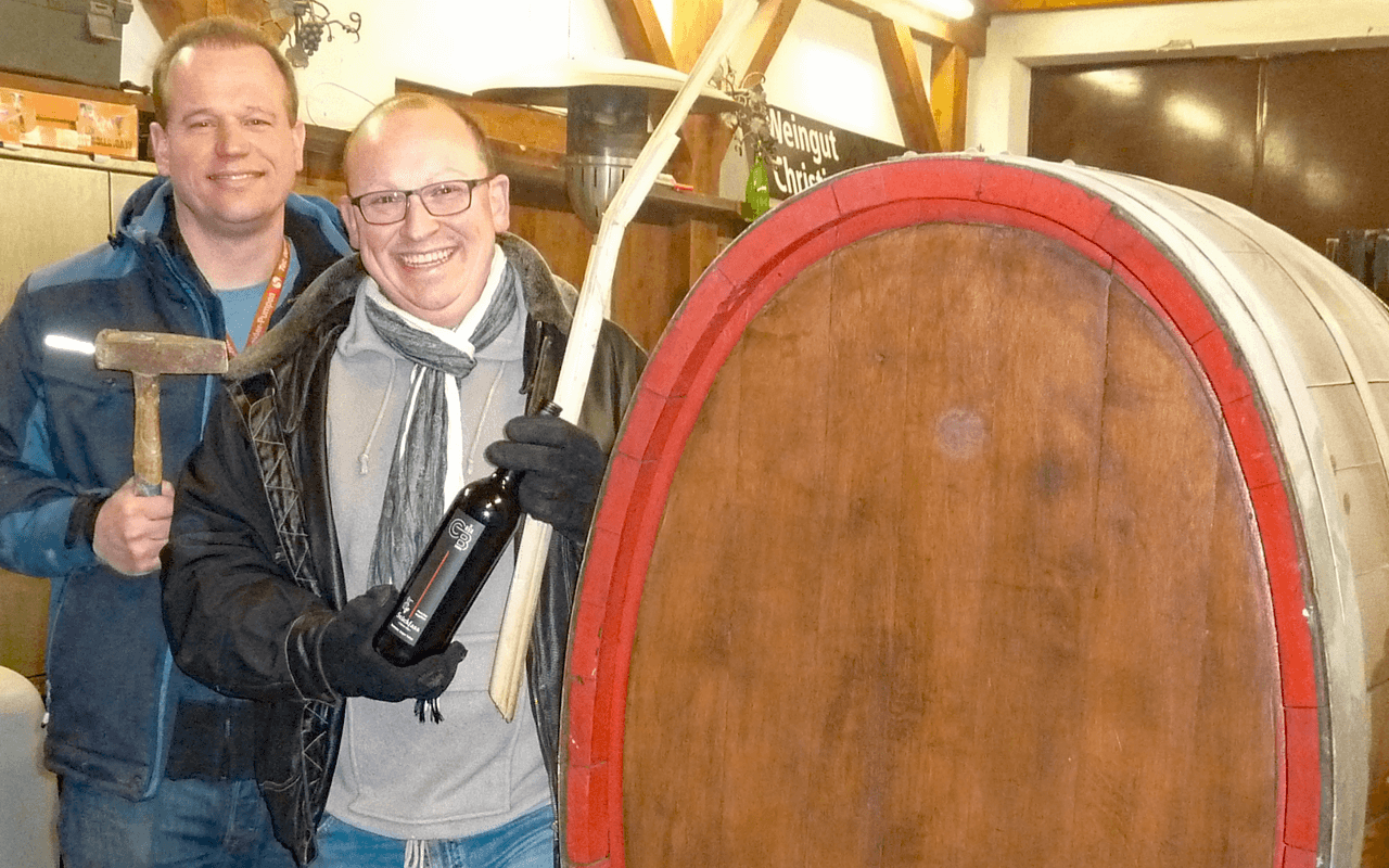 JTC Stückfass 2015 Doppel-Magnum Pinot Noir Rotwein "Porpyhr" Nahe, Deutschland