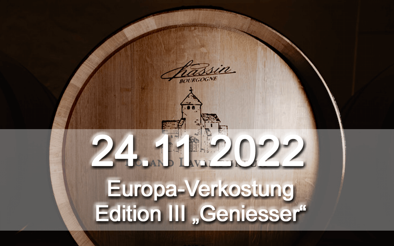 @_AKTUELL 24.11.2022 Vor-Ort-Weinprobe "Geniesser" 6er Flight in der Weinbibliothek