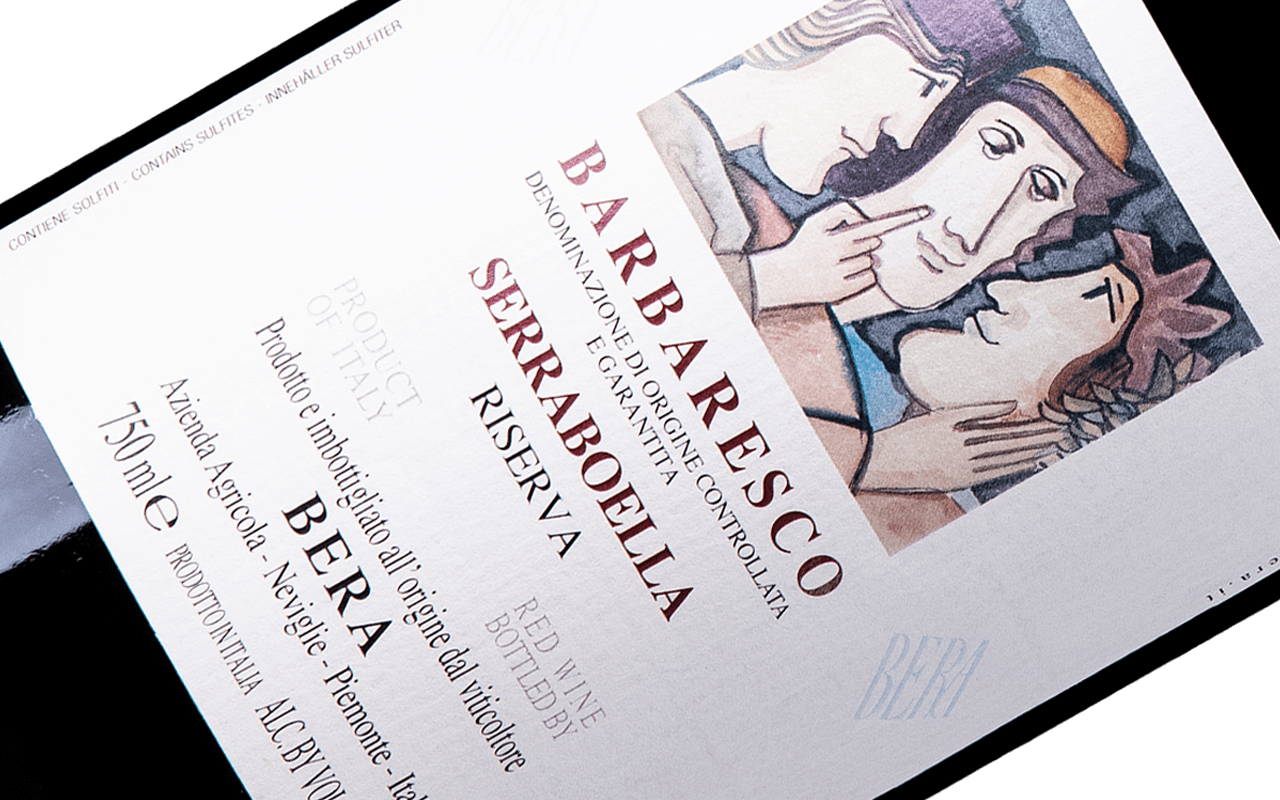 2018 Barbaresco Serrabuella Riserva Grand Cru "Ton Kalk" Piemont, Italien