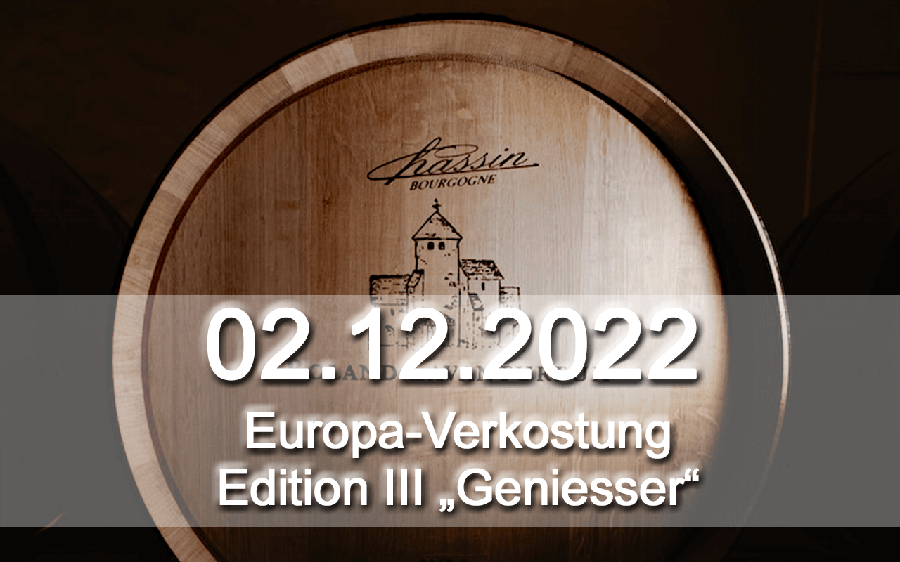 @_AKTUELL 02.12.2022 Vor-Ort-Weinprobe "Geniesser" 6er Flight in der Weinbibliothek